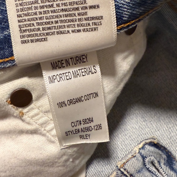 AGOLDE Riley High Rise Straight Jeans - Picture 4 of 6